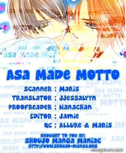 Asa Made, Motto Chapter 6 1